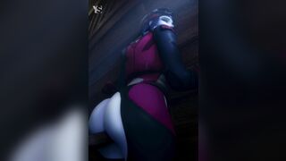 Widowmaker's Younger Self Explores Overwatch in Satirical Hentai Porn Video