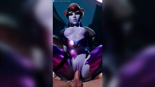 Unleash Your Inner Beast with Widowmaker's Sensual Overwatch