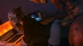 Wrex and Liara's Darktronic Kinky Adventure - A Mass Effect Porn Parody