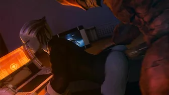 Wrex and Liara's Darktronic Kinky Adventure - A Mass Effect Porn Parody