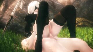 Nier Automata Yorha No.2 Type B NoName55 - The Ultimate Hentai Experience!