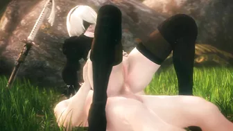 Nier Automata Yorha No.2 Type B NoName55 - The Ultimate Hentai Experience!