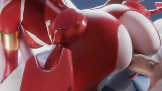 Shir0qq Darling in the FranXX - A raunchy parody of the popular anime series featuring a kinky cyborg with a penchant for exhibitionism and bondage.