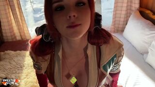 My Sis in Cosplay Costume Merigold Suck Dick and Rough Fucks, Facial, POV, Cumshots