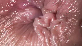 Sensual girl fingers herself while talking dirty, culminating in an intense anal orgasm.