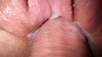 I had passionate sex with my step-sister, resulting in an intense orgasm and a messy finish.