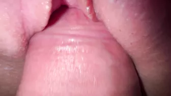 She had a wild sex session on the hotel room bed.