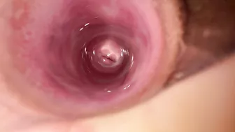 Camera deep inside Lena's teen creamy pussy into! Lena's teenage pussy gets explored in this intimate video.