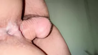 Fuck me hard until I come, then finger my pussy and give me a close-up shot.