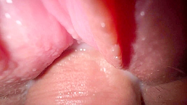 Fuck me hard until I come, then finger my pussy and give me a close-up shot.