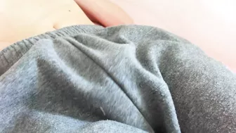 Stepbrother's cum in my panties? Wearing them at the gym!