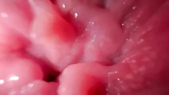 Seduce your partner with filthy talk while revealing their intimate parts in close-up.