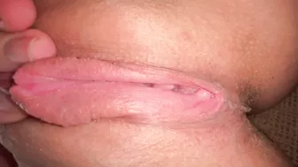 Sizzling hot teen masturbates and climaxes in intense orgasm.