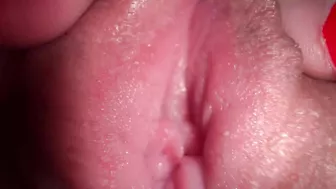 Seduce your partner with filthy talk while revealing their intimate parts in close-up shots.