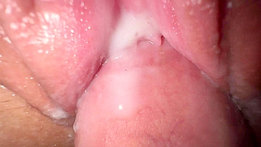 I had passionate sex with my step-sister, resulting in a messy climax.