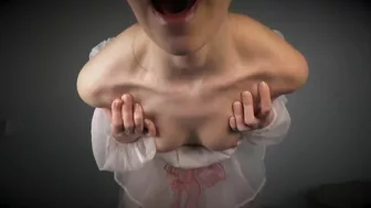 As I masturbate, my body shudders in ecstasy until I reach a powerful climax.