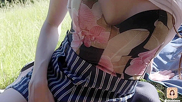 The man I met in the woods caught me masturbating and stayed to watch me orgasm.