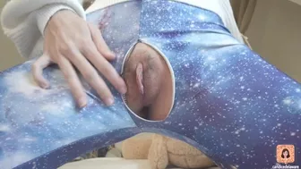 The girl in the video is tearing her yoga pants apart with passion and intensity, showcasing her sexuality for an adult audience on a porn website.