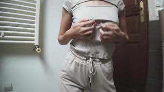 My neighbor wants to fuck me and I have perfect tits.