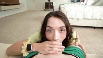 Lucky Brother Lends me his Cock for Dick Sucking Practice - Cum in Mouth