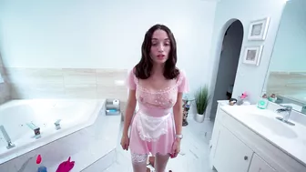 Sexy House Maid Breaks My Vase & Pays Me Back With Sex