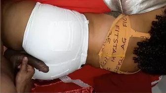 Father Fucks Daughter - Brazilian Big Ass Wearing White Jeans Pt. I