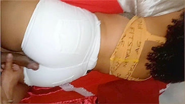 Father Fucks Daughter - Brazilian Big Ass Wearing White Jeans Pt. I
