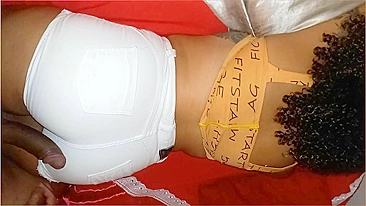 Father Fucks Daughter - Brazilian Big Ass Wearing White Jeans Pt. I