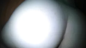 Experience a steamy foot job, wet pussy doggy fuck with creamy finish.