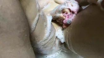 Wash all corners and caves of my hot wet ginger teen body.