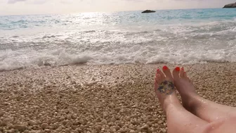 Sultry ginger girl enjoys passionate vacation in homemade sextape orgasmic bliss.