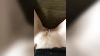 Sexy redhead teases boyfriend with alluring body and big breasts in steamy video.