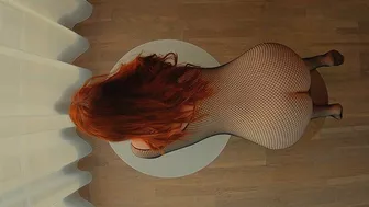 He cums too fast while fucking me doggy style in a fishnet bodysuit. He cums too fast while fucking me doggy style in a fishnet bodysuit.