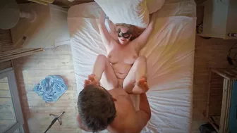 Worship me with your feet and fuck me hard, you curvy big-tit pale redhead milf wife.