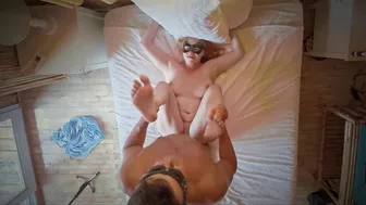 Worship me with your feet and fuck me hard, you curvy big-tit pale redhead milf wife.