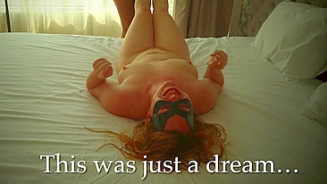 Curvy big tits MILF swallows demon succubus throat fuck in hardcore sex.