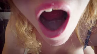 Dream Paralysis Demon No Hands Oral Creampie | Big Boobs Curvy MILF Ginger Ale Blowjob Cum in Mouth