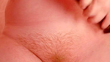 Trim your wild ginger bush and piss hard while watching my hairy pale curvy milf wife.