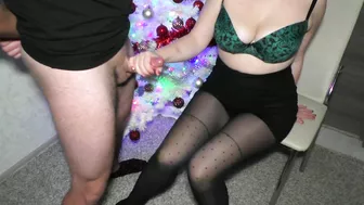 Naughty sissy gets her pussy licked by a pro.