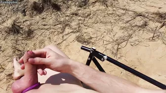 Smooth bro on the beach getting a little too close to his sister. #IncestPorn Smooth bro on the beach getting a little too close to his sister. #IncestPorn