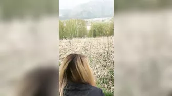 Screw your sister's tight asshole with a huge dildo until she cums like crazy!