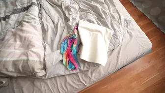 Sis begged me for sex after I caught her wearing my panties.