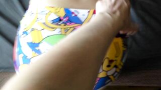 Sassy sister in tight pants gets banged by dude on Adventure Time.