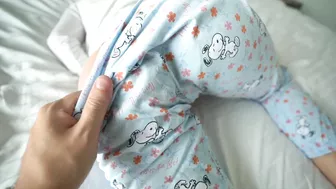 Sister fantasizes about bro's dick & climaxes as he jizzes inside. #IncestPorn #XXX