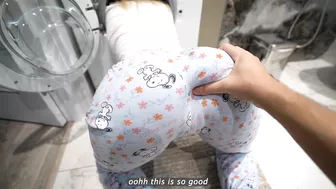 Sister got fucked by brother in a washing machine. #IncestPorn #XXX