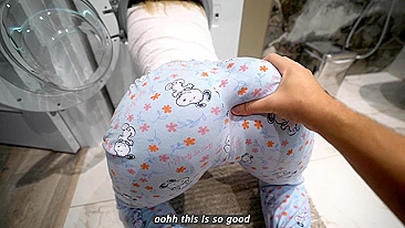 Sister got fucked by brother in a washing machine. #IncestPorn #XXX