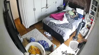 Stepsister with a lithe body is ready to pet her gorgeous pussy for real