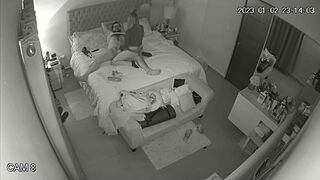 UK couple featured in a hot IP cam fuck scene with lots of passionate gape