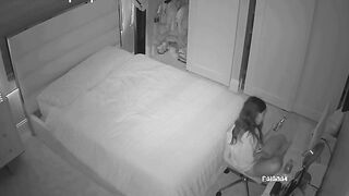 IP cam footage dealing with a Canadian chick that wants to get herself off