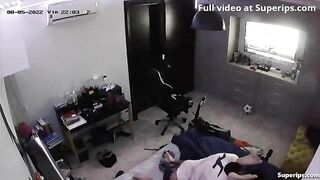 Truly hot lady showing her firm ass in stepfamily spy cam movie with doggystyle